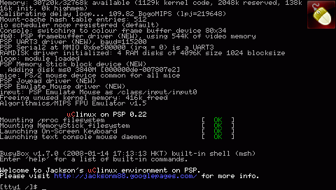 Linux Psp